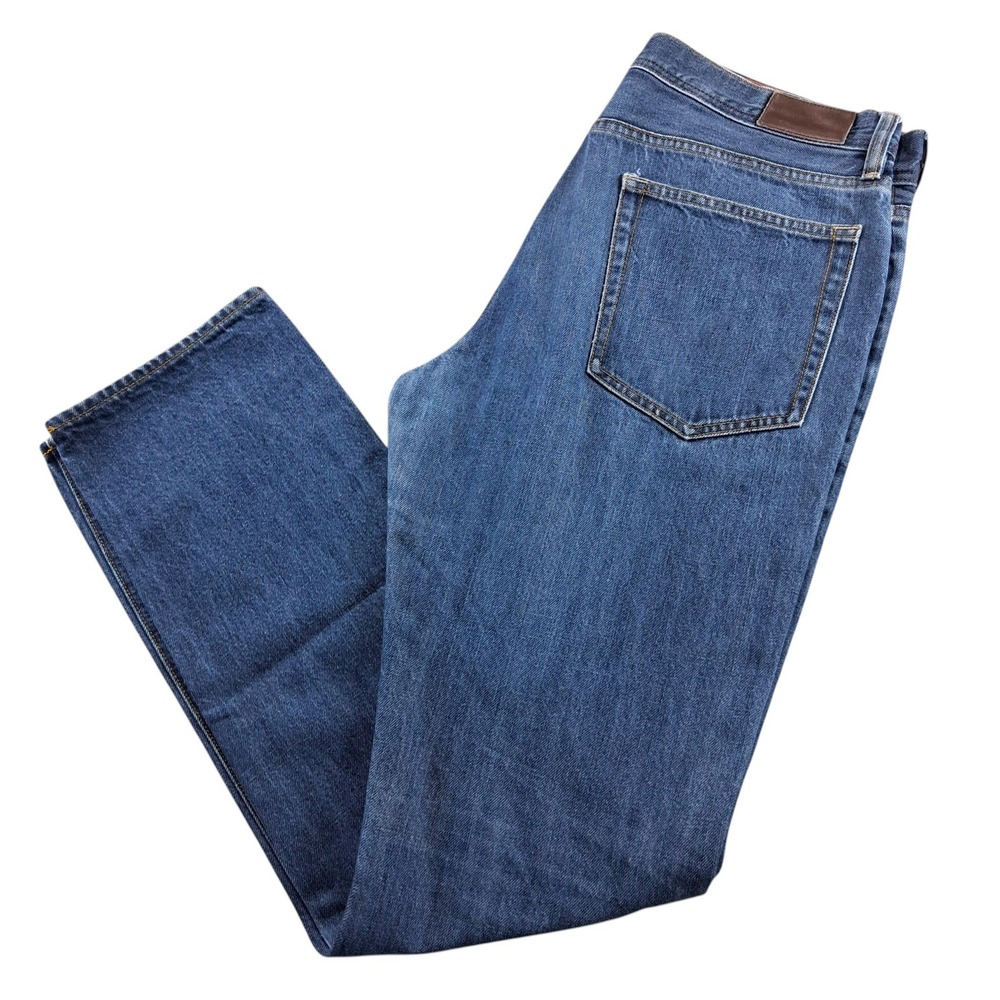 J.Crew Mens Jeans 31x32 Blue The Sutton Straight Leg 100% Cotton C9092